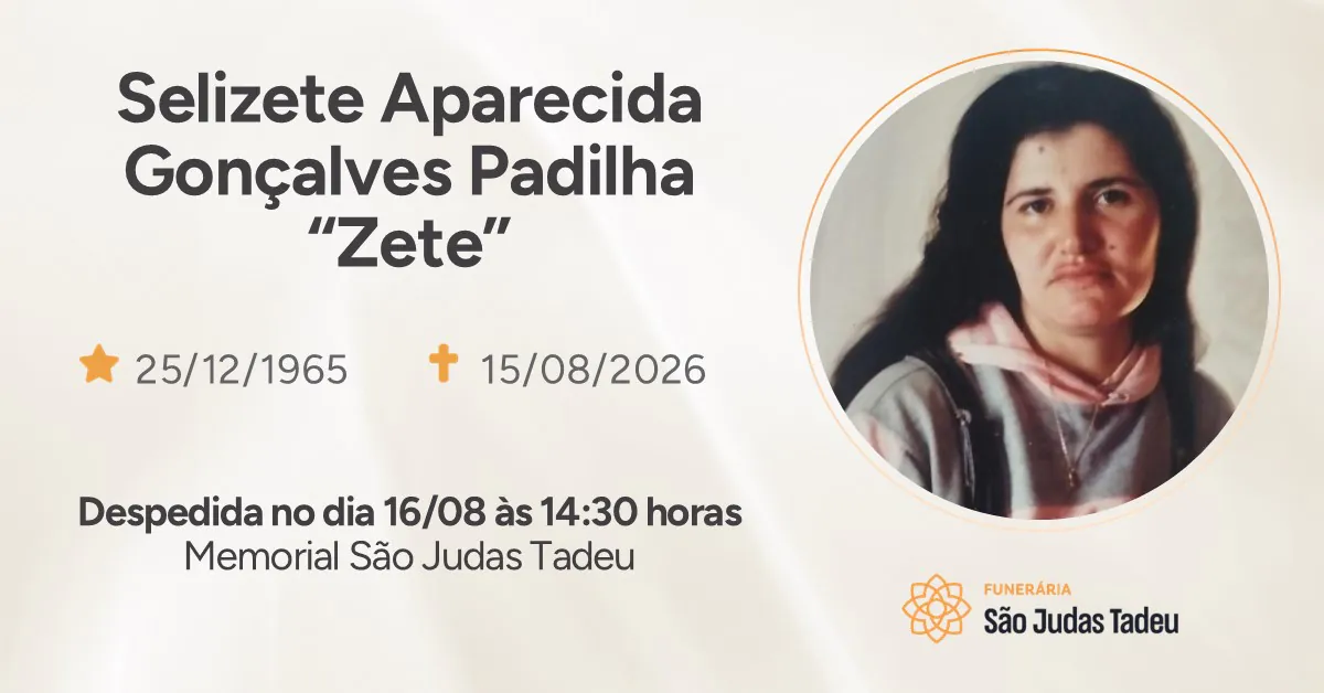 15.08.2026 (site) Selizete Aparecida Gonçalves Padilha