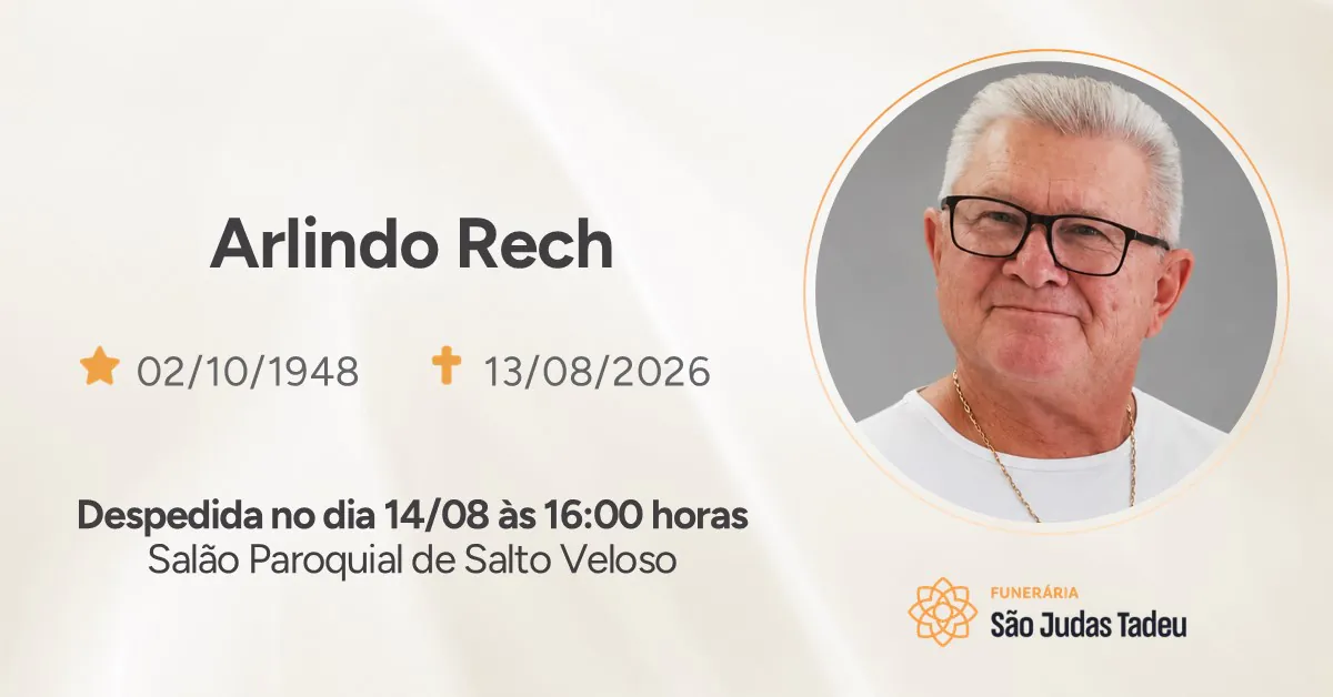 Nota de Falecimento - site
