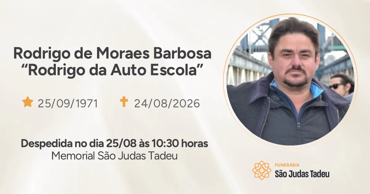 Nota de Falecimento - site