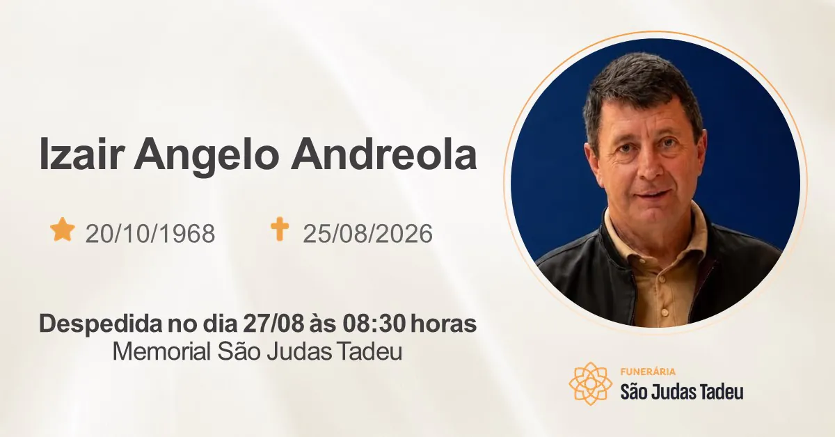 Nota de Falecimento - site