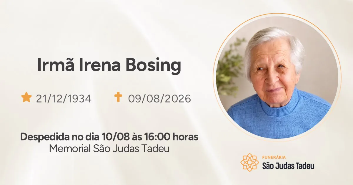Nota de Falecimento - site