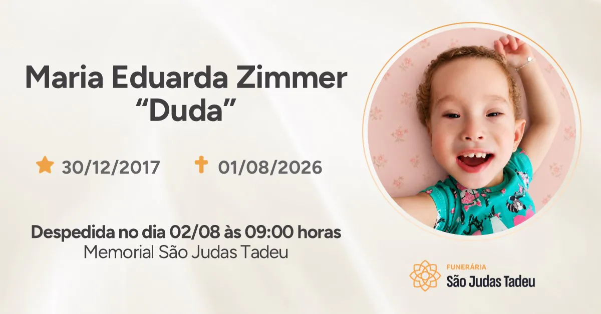 Nota de Falecimento - site
