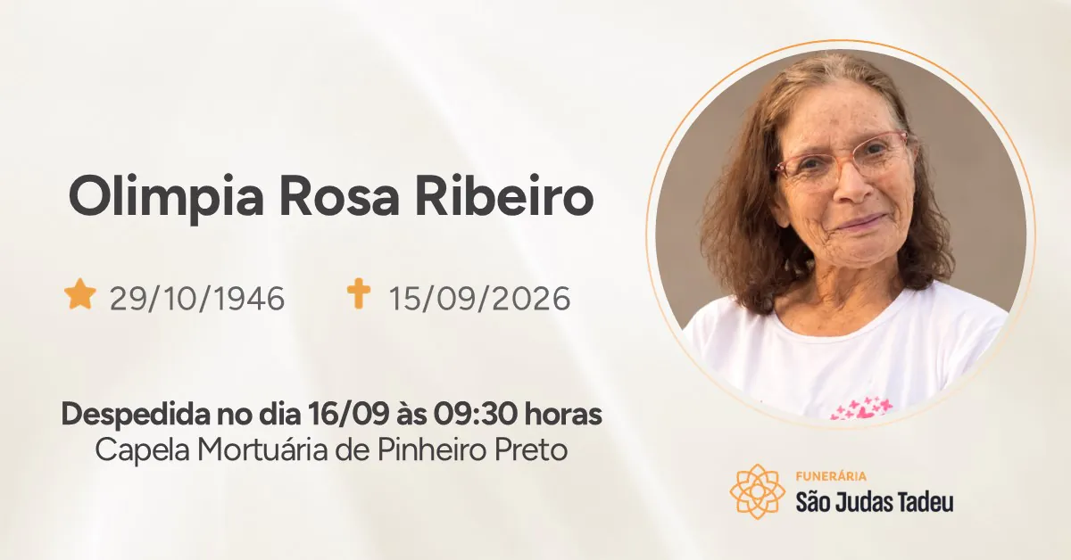 Nota de Falecimento - site