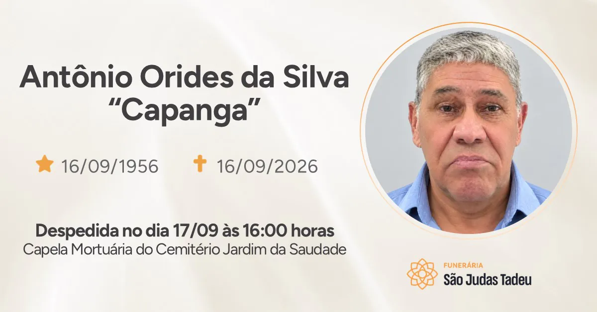 Nota de Falecimento - site
