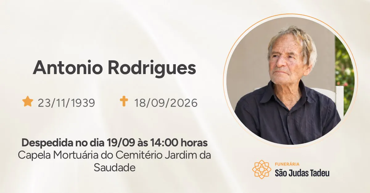 Nota de Falecimento - site