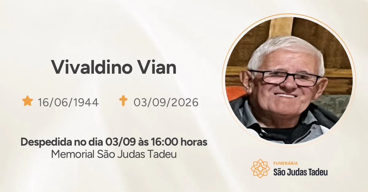 Nota de Falecimento - site