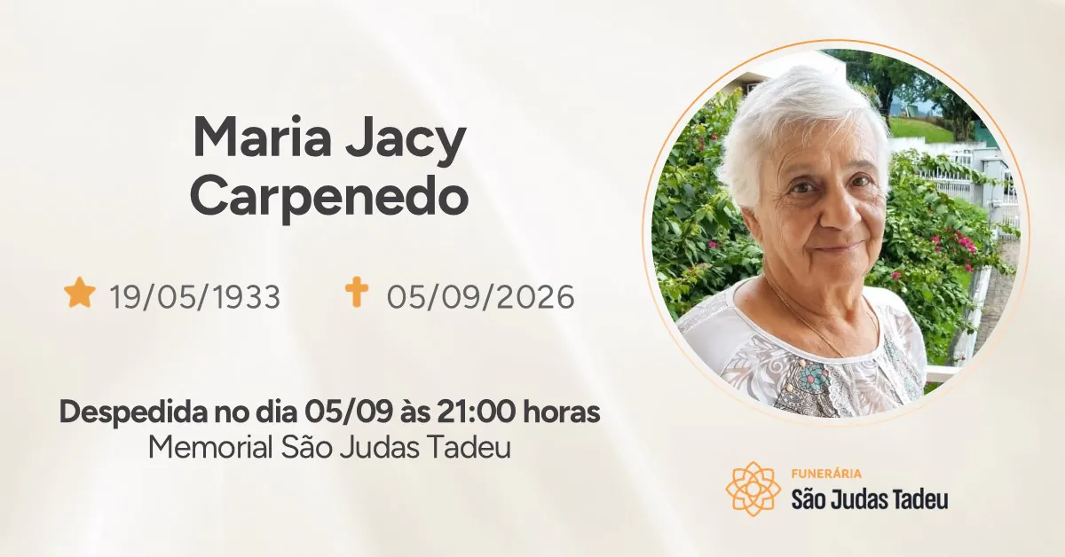 Nota de Falecimento - site