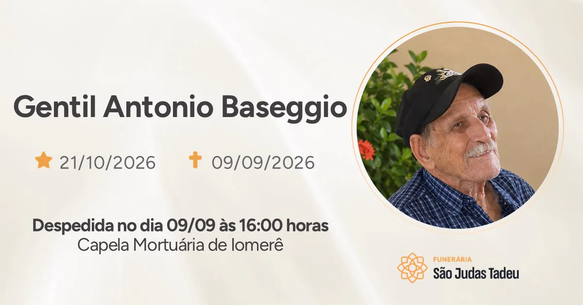 Nota de Falecimento - site