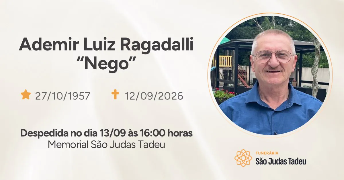 Nota de Falecimento - site