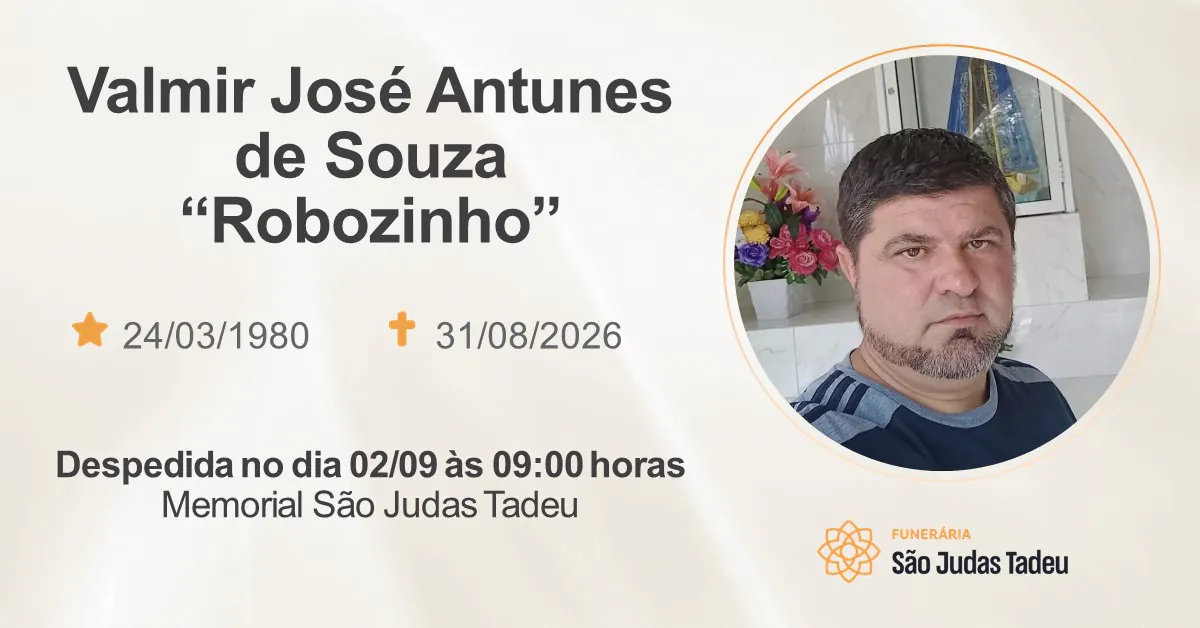 Nota de Falecimento - site