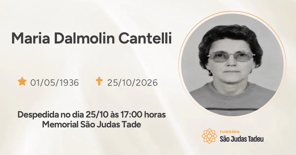 Nota de Falecimento - site