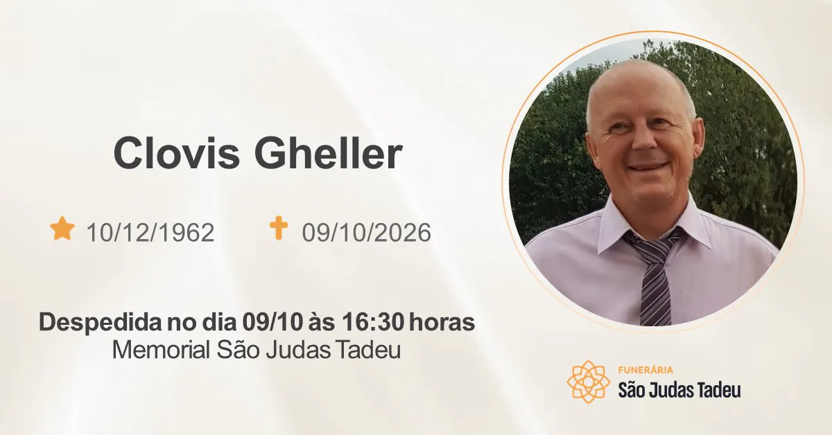 Nota de Falecimento - site