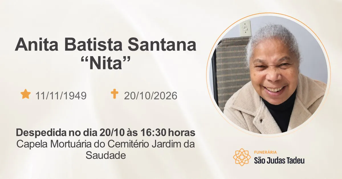 Nota de Falecimento - site