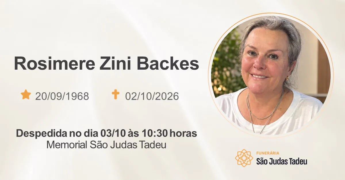 Nota de Falecimento - site